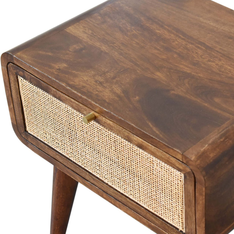 Close-knit Chestnut Nightstand