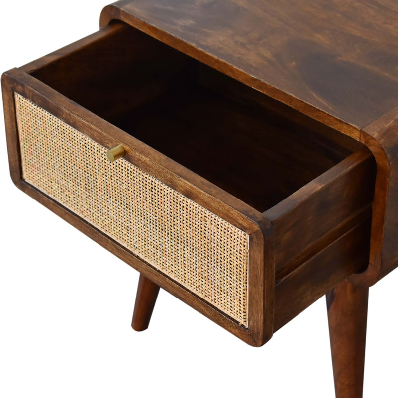 Close-knit Chestnut Nightstand