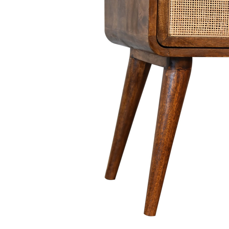 Close-knit Chestnut Nightstand
