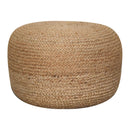 Natural Jute Pouffe Ottoman