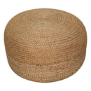 Natural Jute Pouffe Ottoman