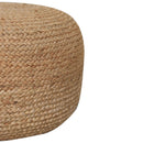 Natural Jute Pouffe Ottoman