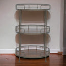 Modern Chestnut Solid Wood nightstand Artisan