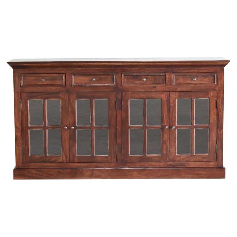 Large Cherry Glazed Sideboard Artisan