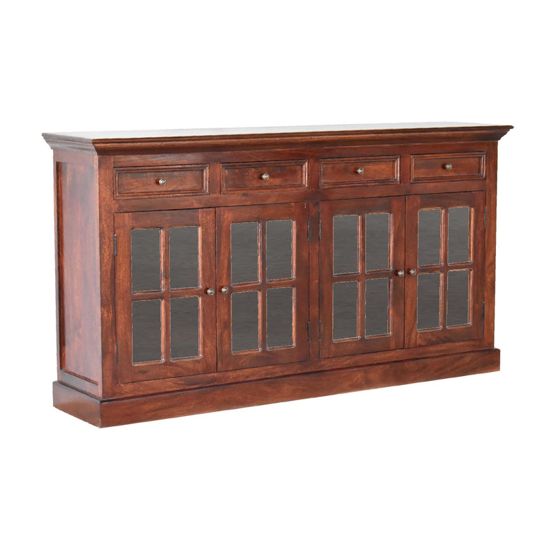 Large Cherry Glazed Sideboard Artisan