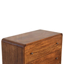 U-Curved Chestnut Chest