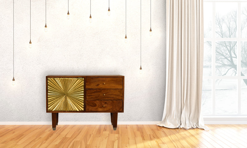 Manila Gold Tapered Sideboard