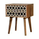 Bone Inlay Scandi nightstand