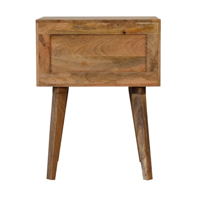 Bone Inlay Scandi nightstand
