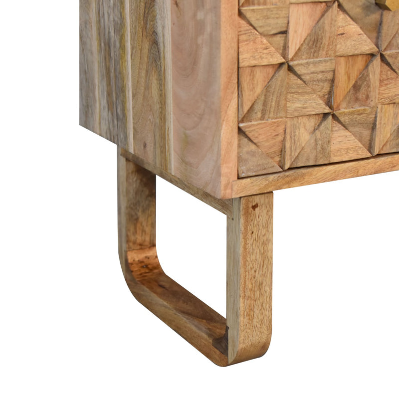 U' Oak-ish Pineapple Bench