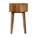 Bone Inlay Tapered nightstand Artisan