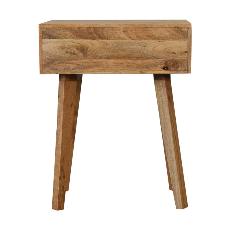 Bone Inlay Tapered nightstand Artisan