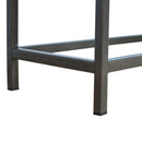 Iron Base Console Table with 2 Drawers