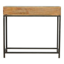 Iron Base Console Table with 2 Drawers