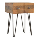 Iron Base Nightstand