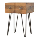 Iron Base Nightstand