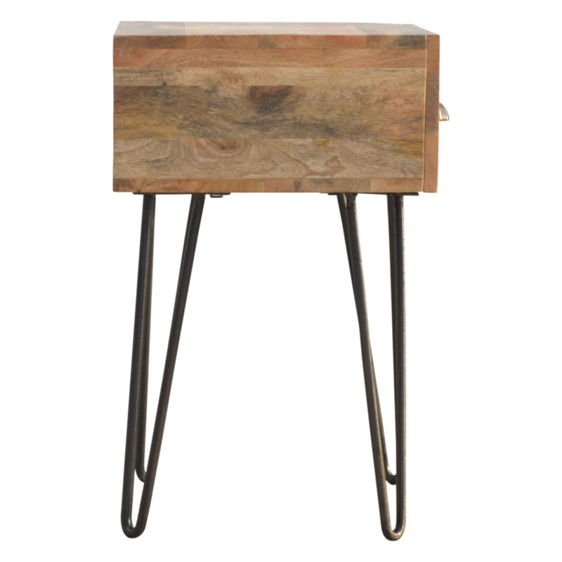 Iron Base Nightstand