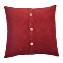 Quinn Cushion - Wine Red