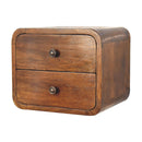 Floating Mini Chestnut nightstand Artisan