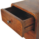 Floating Mini Chestnut nightstand Artisan