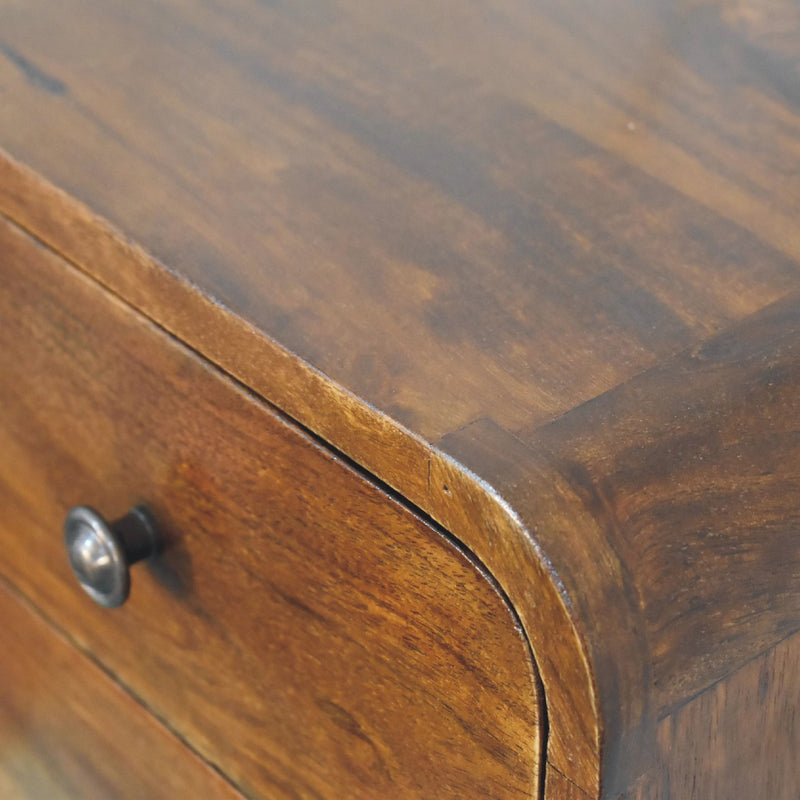Floating Mini Chestnut nightstand Artisan