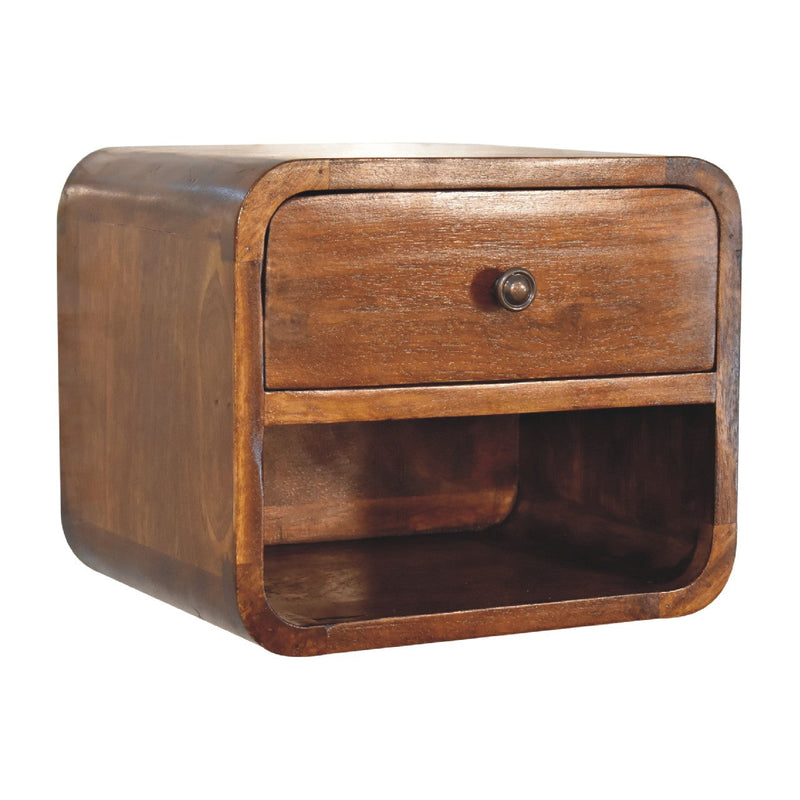 Mini Curve Floating nightstand Artisan