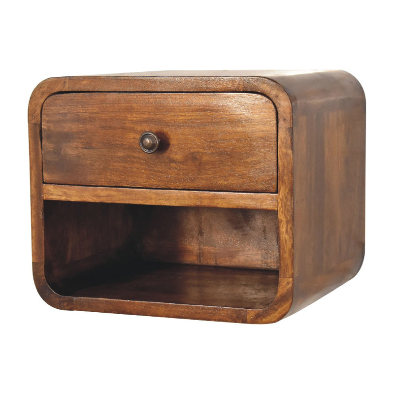 Mini Curve Floating nightstand Artisan