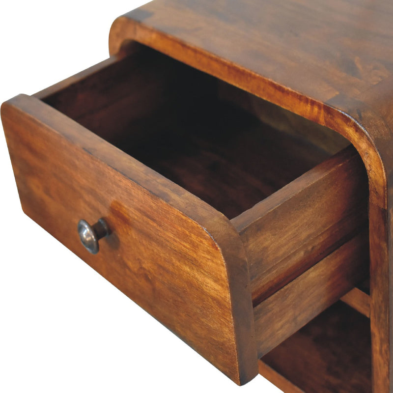 Mini Curve Floating nightstand Artisan