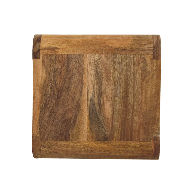 Mini Oak-ish Floating Open nightstand Artisan