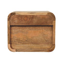 Mini Oak-ish Floating Open nightstand Artisan