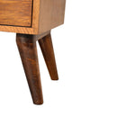 4 Drawer Multi Chestnut nightstand Artisan