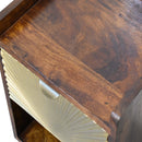 Mini Manila Gold 1 Drawer nightstand Artisan