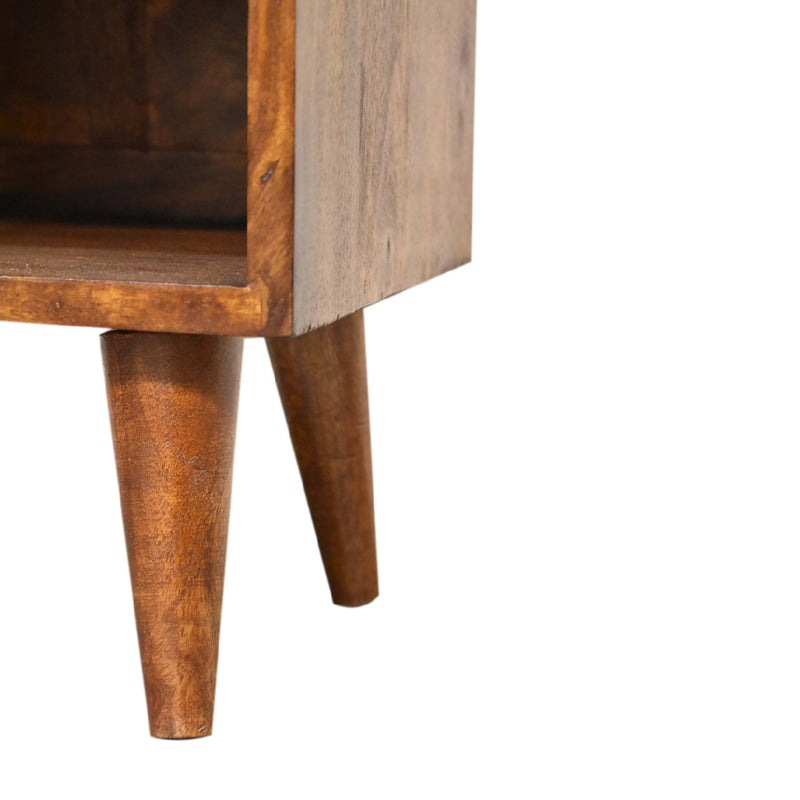 Mini Manila Gold 1 Drawer nightstand Artisan