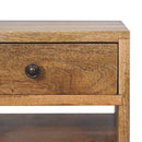 Mini Classic Multi Oak-ish nightstand Artisan
