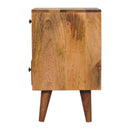 Mini Classic Multi Oak-ish nightstand Artisan