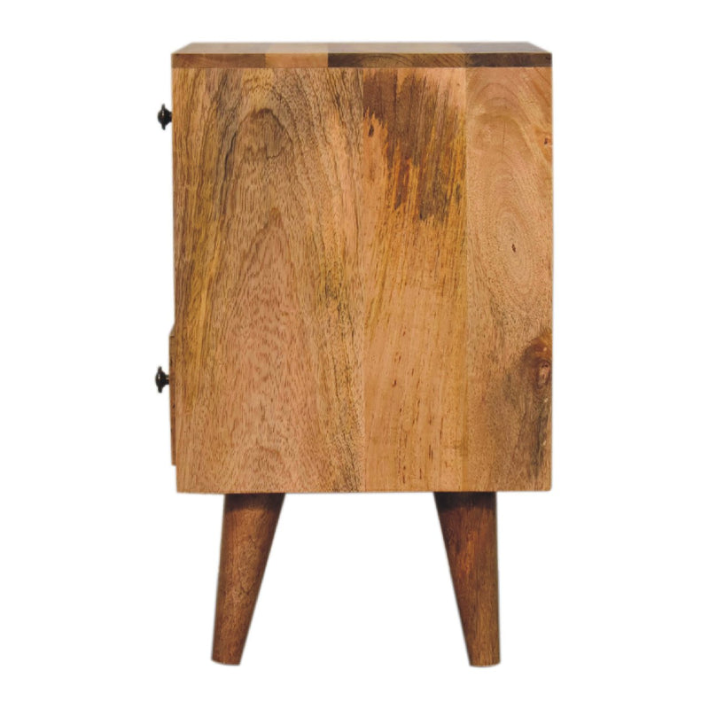 Mini Classic Multi Oak-ish nightstand Artisan
