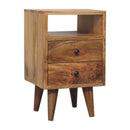 Mini Oak-ish Classic Open nightstand Artisan