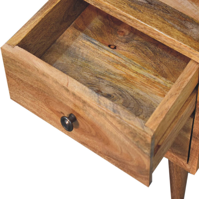 Mini Oak-ish Classic Open nightstand Artisan