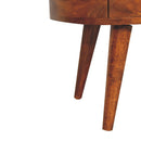 Chestnut Nightstand with Reading Light