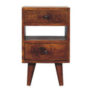 Mini Classic Multi Chestnut nightstand Artisan