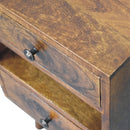 Mini Classic Multi Chestnut nightstand Artisan