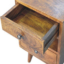 Mini Classic Multi Chestnut nightstand Artisan