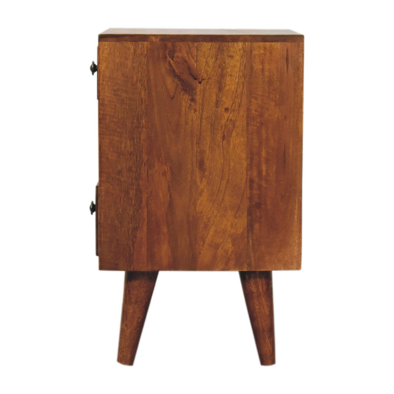 Mini Classic Multi Chestnut nightstand Artisan