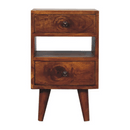 Mini Classic Multi Chestnut nightstand Artisan