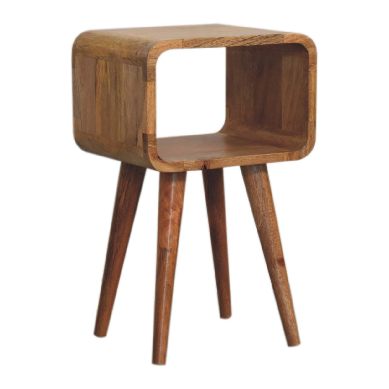 Mini Curved Open nightstand Artisan