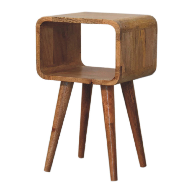 Mini Curved Open nightstand Artisan