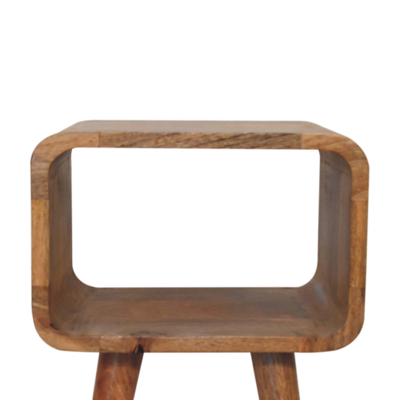 Mini Curved Open nightstand Artisan