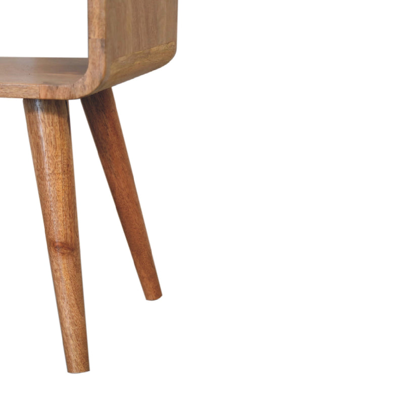 Mini Curved Open nightstand Artisan