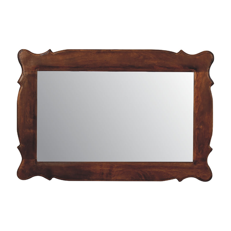 Chestnut Oblong Mirror Frame