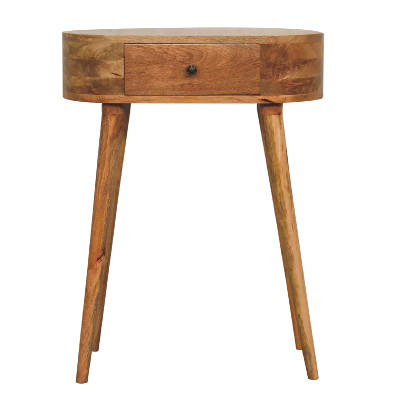 Mini Albion Oak-ish Console Table Artisan